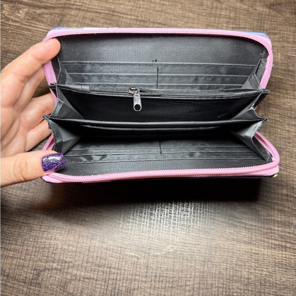 Sanrio Character Wallet - Pink, Yellow, Blue, Black - Picture 3 of 6